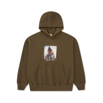 RELAXED HOODIE CLASS "EXPLORER" GREEN
