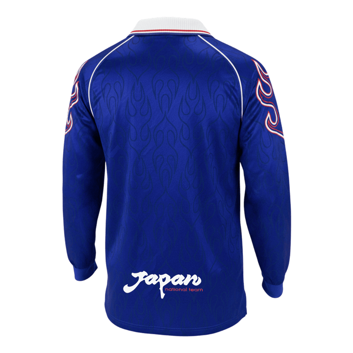 Retro Soccer Jersey Japan Home Long Sleeve 1998