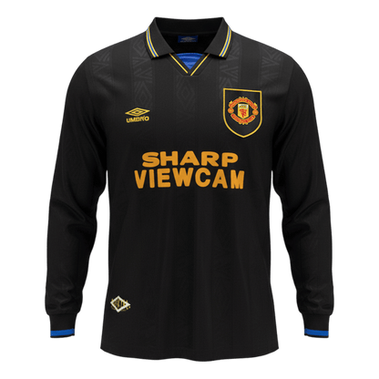 Retro Soccer Jersey Manchester United Away Long Sleeve 1993/94