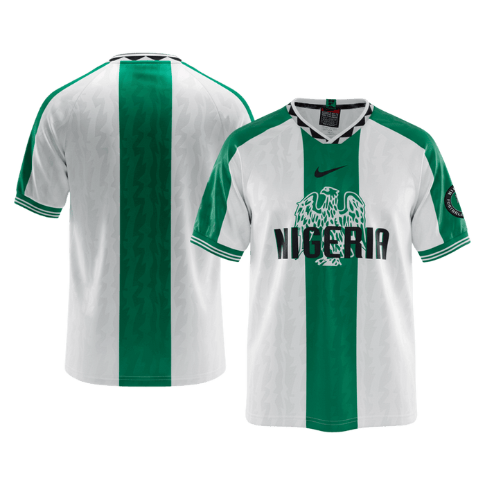 Retro Soccer Jersey Nigeria Away 1996