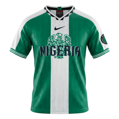 Retro Soccer Jersey Nigeria Home 1996