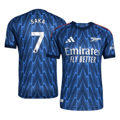 SAKA #7 arsenal Away Authentic Soccer Jersey 2025/26