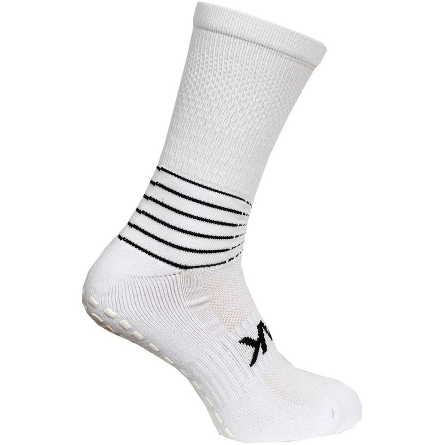 Atak Mens C-Grip Mid Leg Compression Football Socks - White