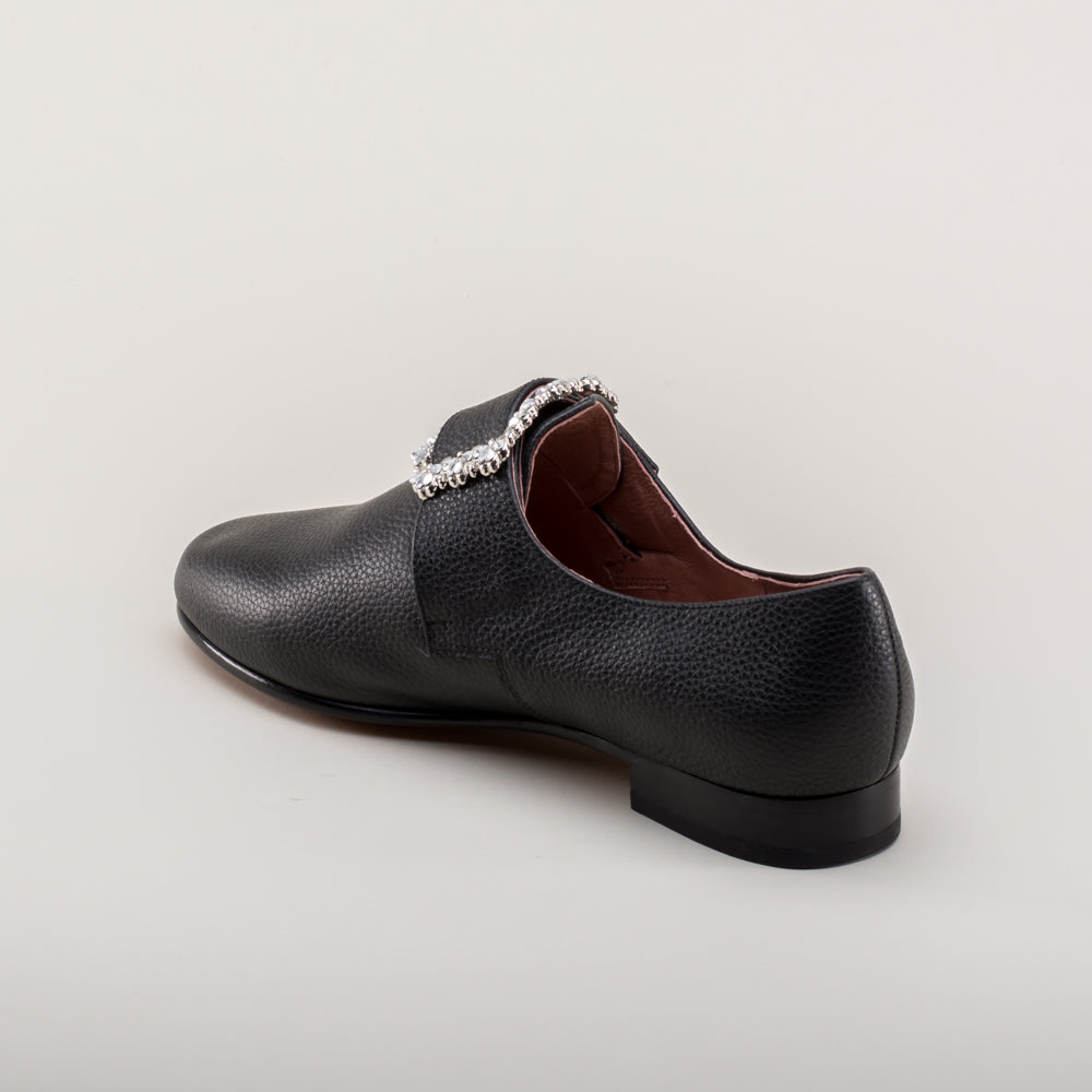 Schuyler 18th Century Shoes (Black)