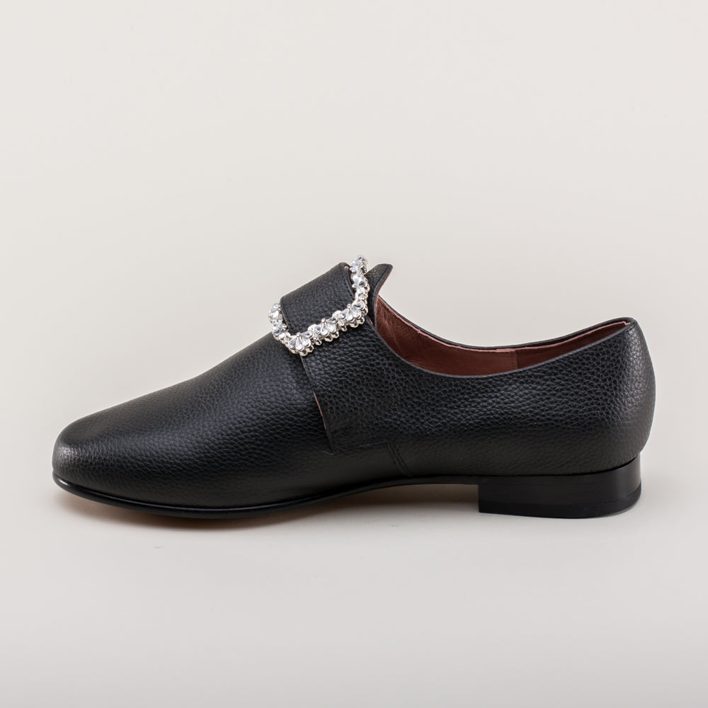 Schuyler 18th Century Shoes (Black)
