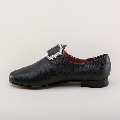 Schuyler 18th Century Shoes (Black)