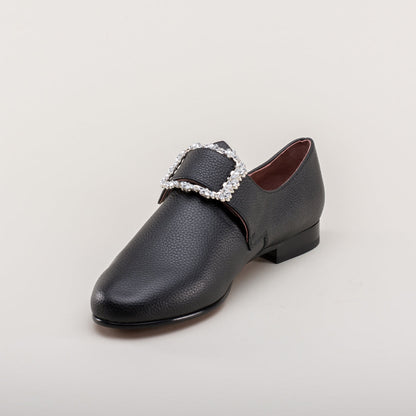 Schuyler 18th Century Shoes (Black)