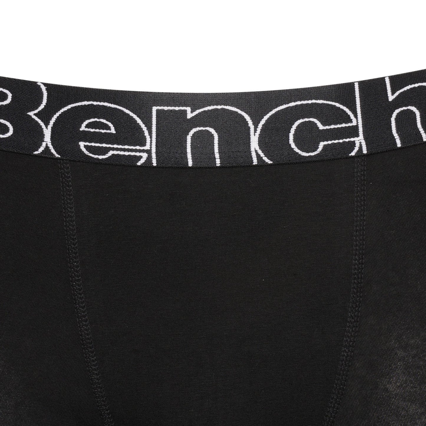 Bench Mens Selden 3 Pack Logo Waistband Boxer Shorts