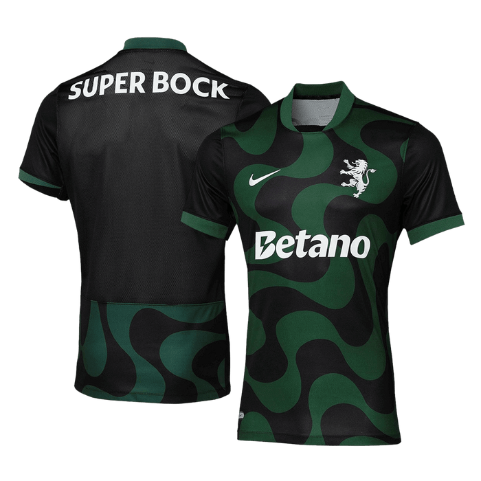 Sporting CP Alternative Soccer Jersey 2025/26 Black