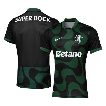 Sporting CP Alternative Soccer Jersey 2025/26 Black