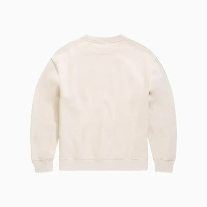 SYIP 'See You In Paradise' crewneck sweatshirt in bone color, casual fit, men's style, soft fabric, front graphic design.