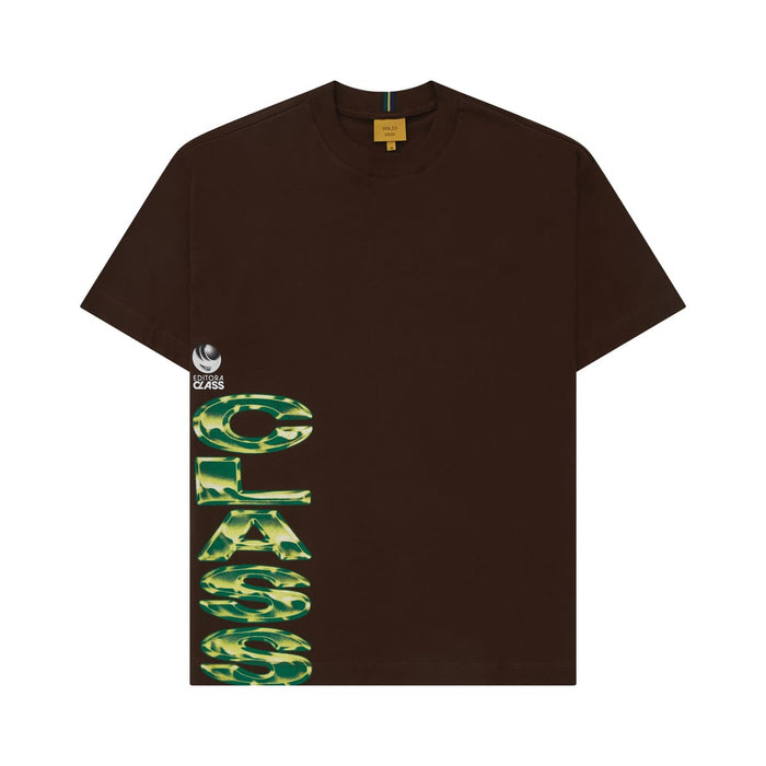 T-SHIRT "EDITORA CLASS" BROWN