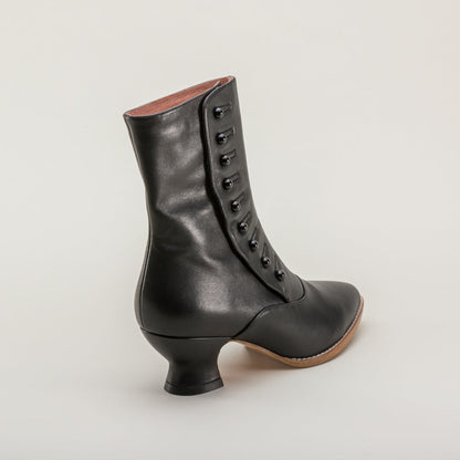 Tavistock Victorian Button Boots (Black)