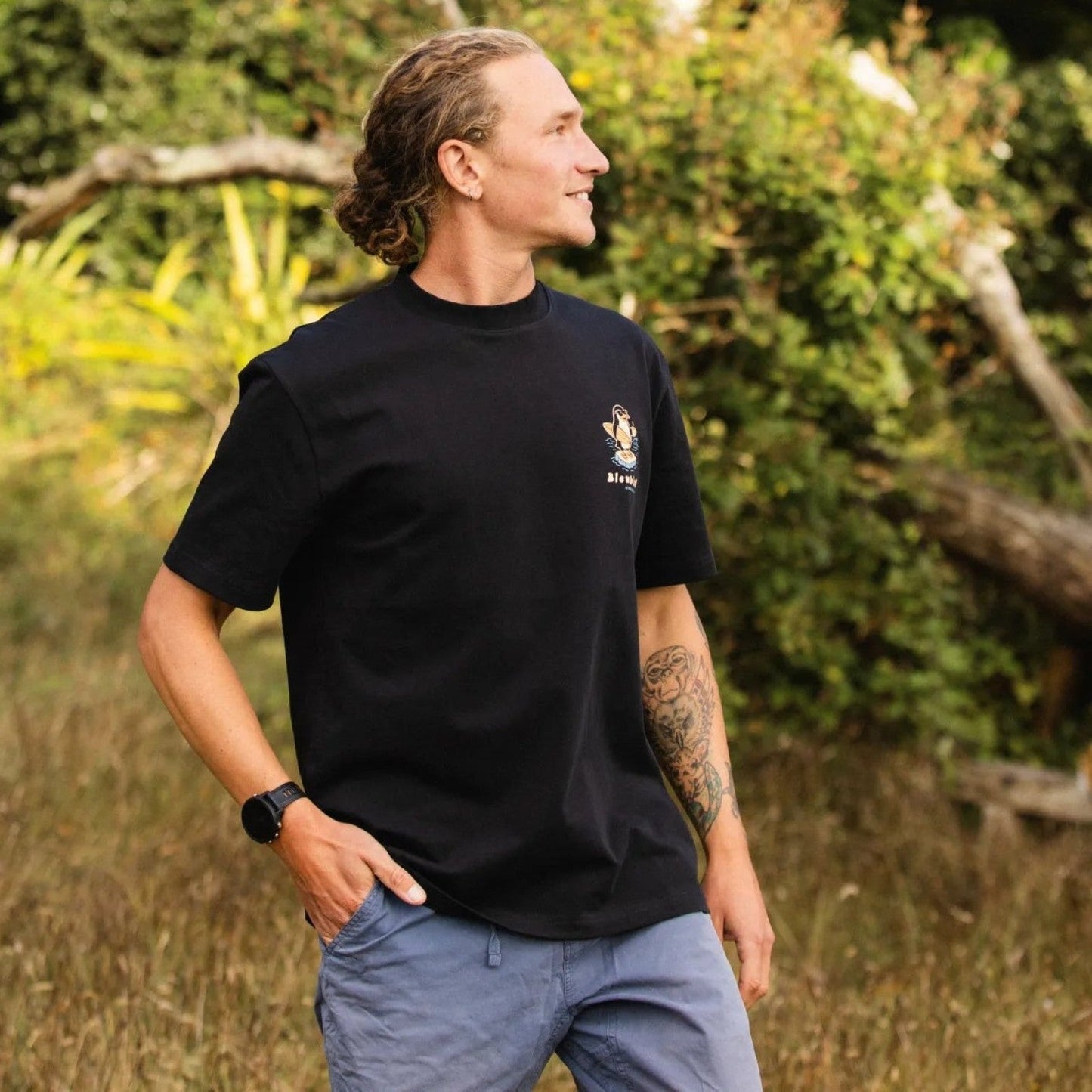 Bleubird Early Bird Tee Short Sleeve T-Shirt