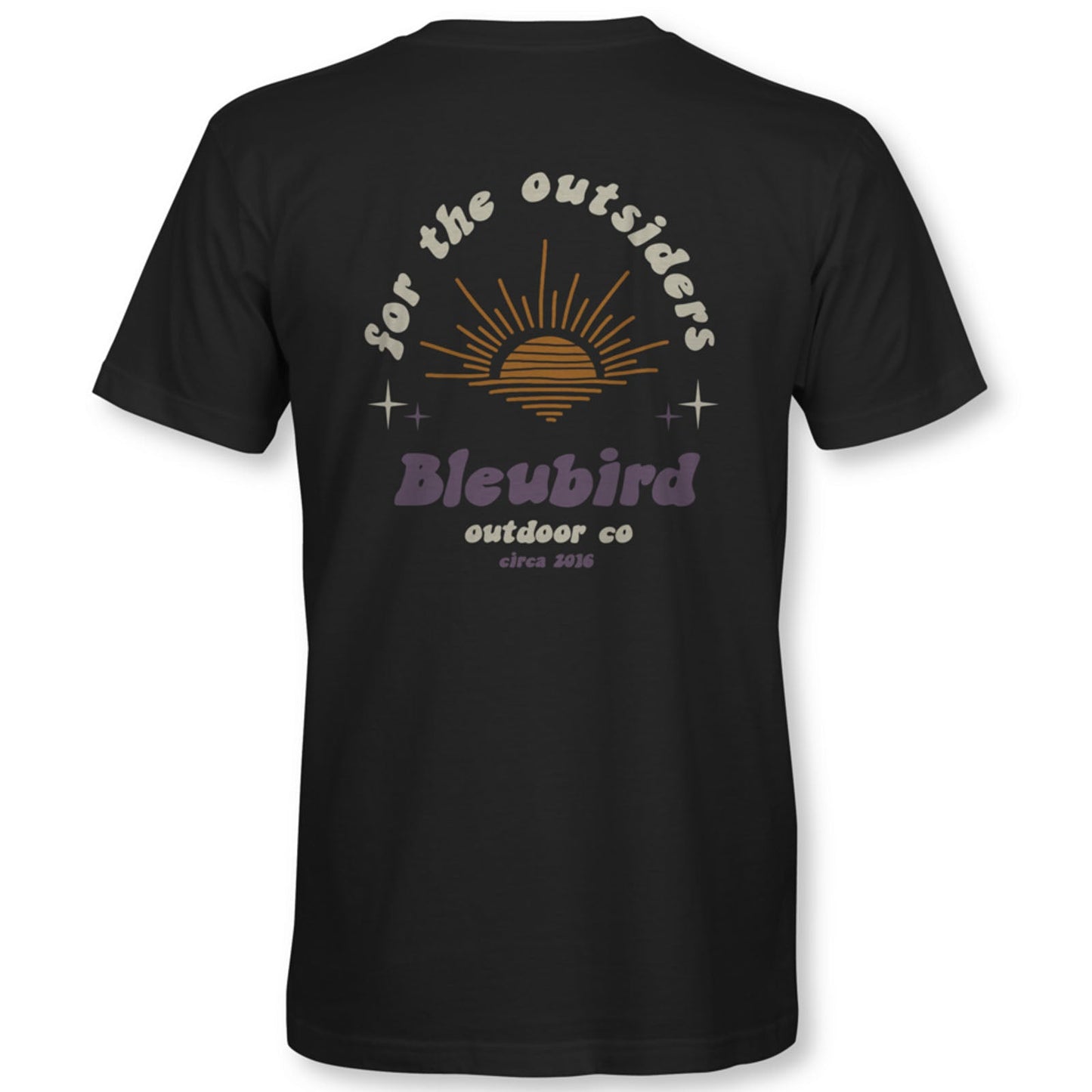 Bleubird Unisex Outsider Short Sleeve T-Shirt