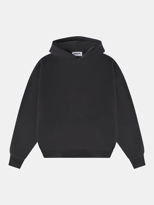 360 GSM CROPPED FIT 'DARK GRAY' HOODIE