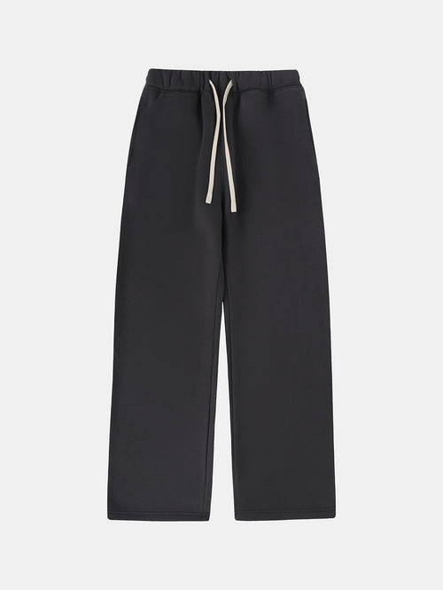 360 GSM NORMAL FIT STRAIGHT 'DARK GRAY' PANTS