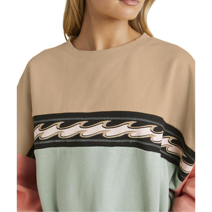 Billabong Womens 73 Days Cabo Vintage Oversized Sweatshirt