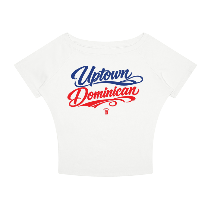 Uptown Dominican Women’s Boatneck Raglan T-Shirt
