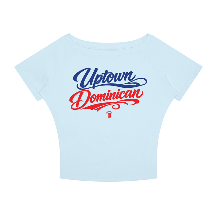Uptown Dominican Women’s Boatneck Raglan T-Shirt