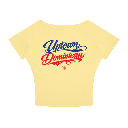 Uptown Dominican Women’s Boatneck Raglan T-Shirt