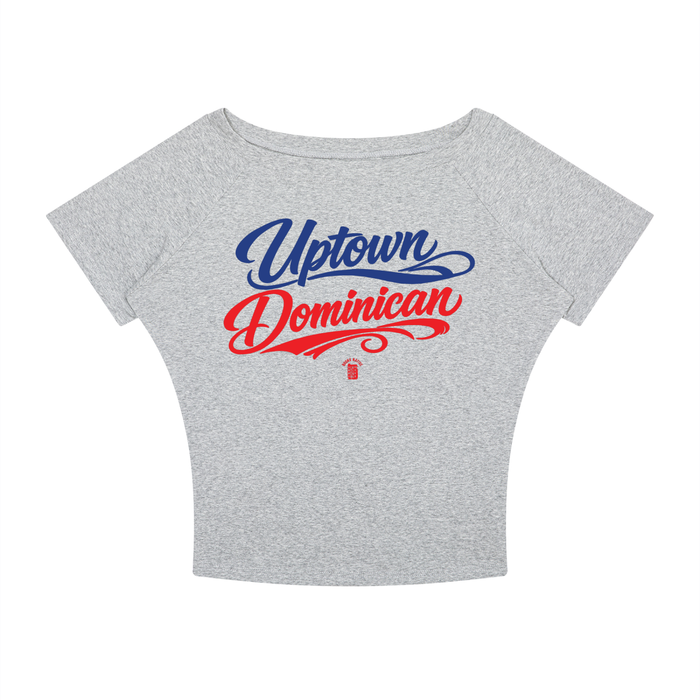 Uptown Dominican Women’s Boatneck Raglan T-Shirt