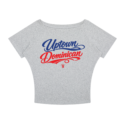 Uptown Dominican Women’s Boatneck Raglan T-Shirt