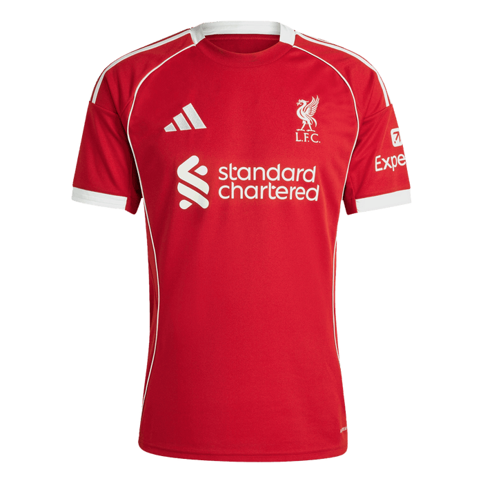 VIRGIL #4 Liverpool Home Soccer Jersey 2025/26