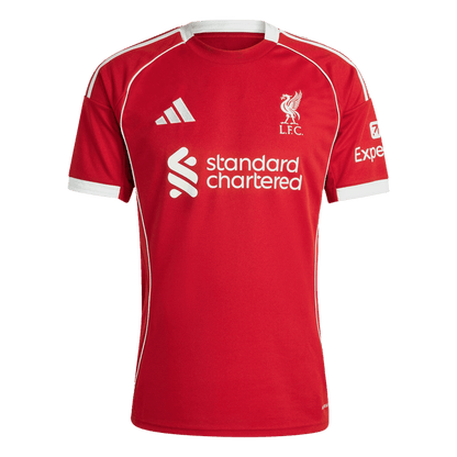 VIRGIL #4 Liverpool Home Soccer Jersey 2025/26