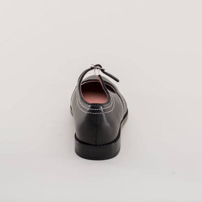 Wednesday Vintage Mary Jane Shoes (Black)