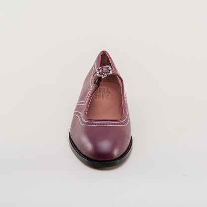 Wednesday Vintage Mary Jane Shoes (Merlot)