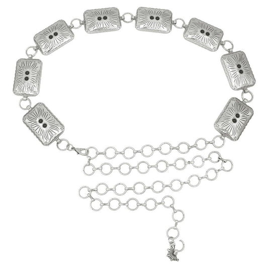 Women's Concho Chain Belt